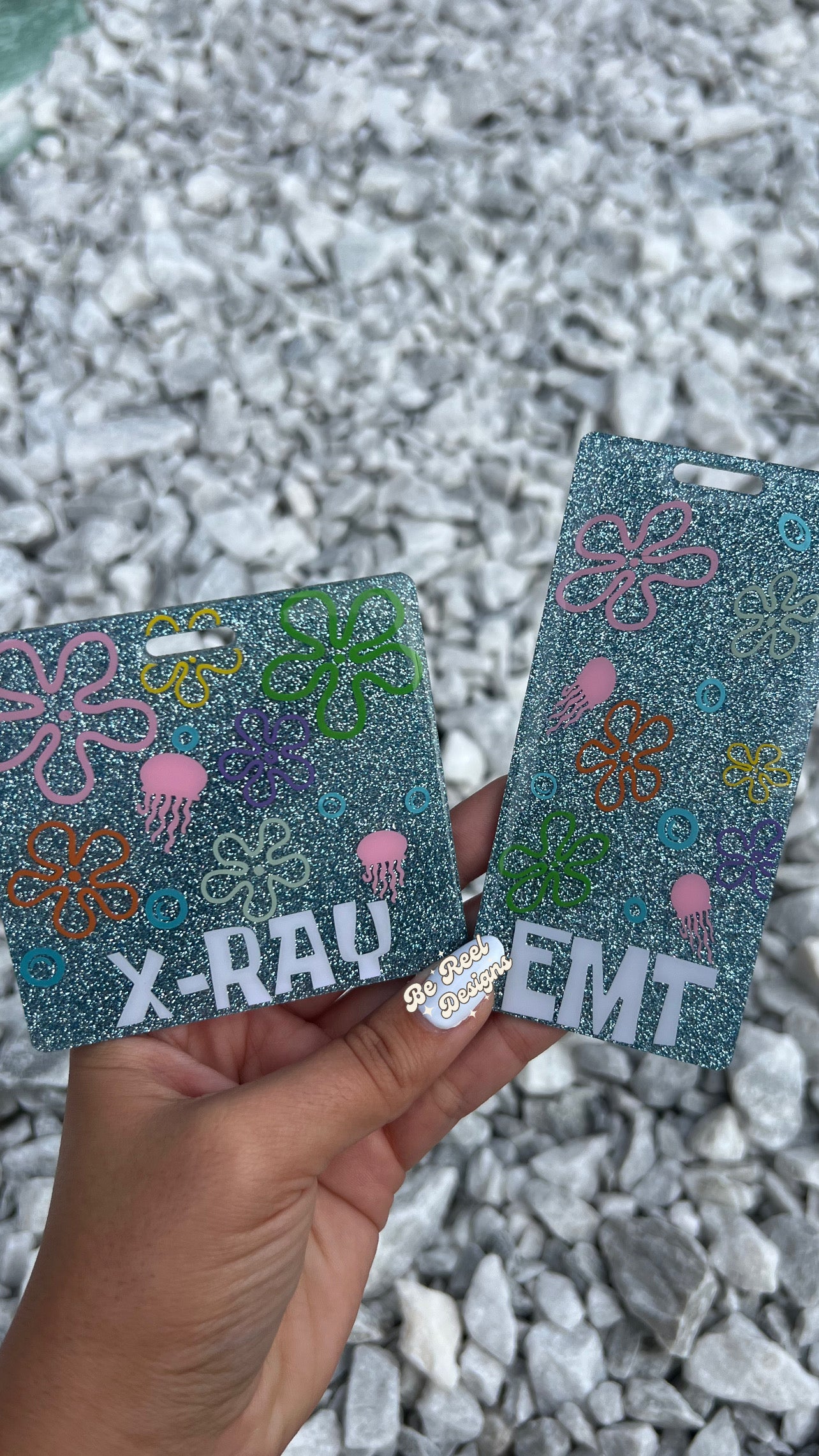 Flower Sky Badge Buddy