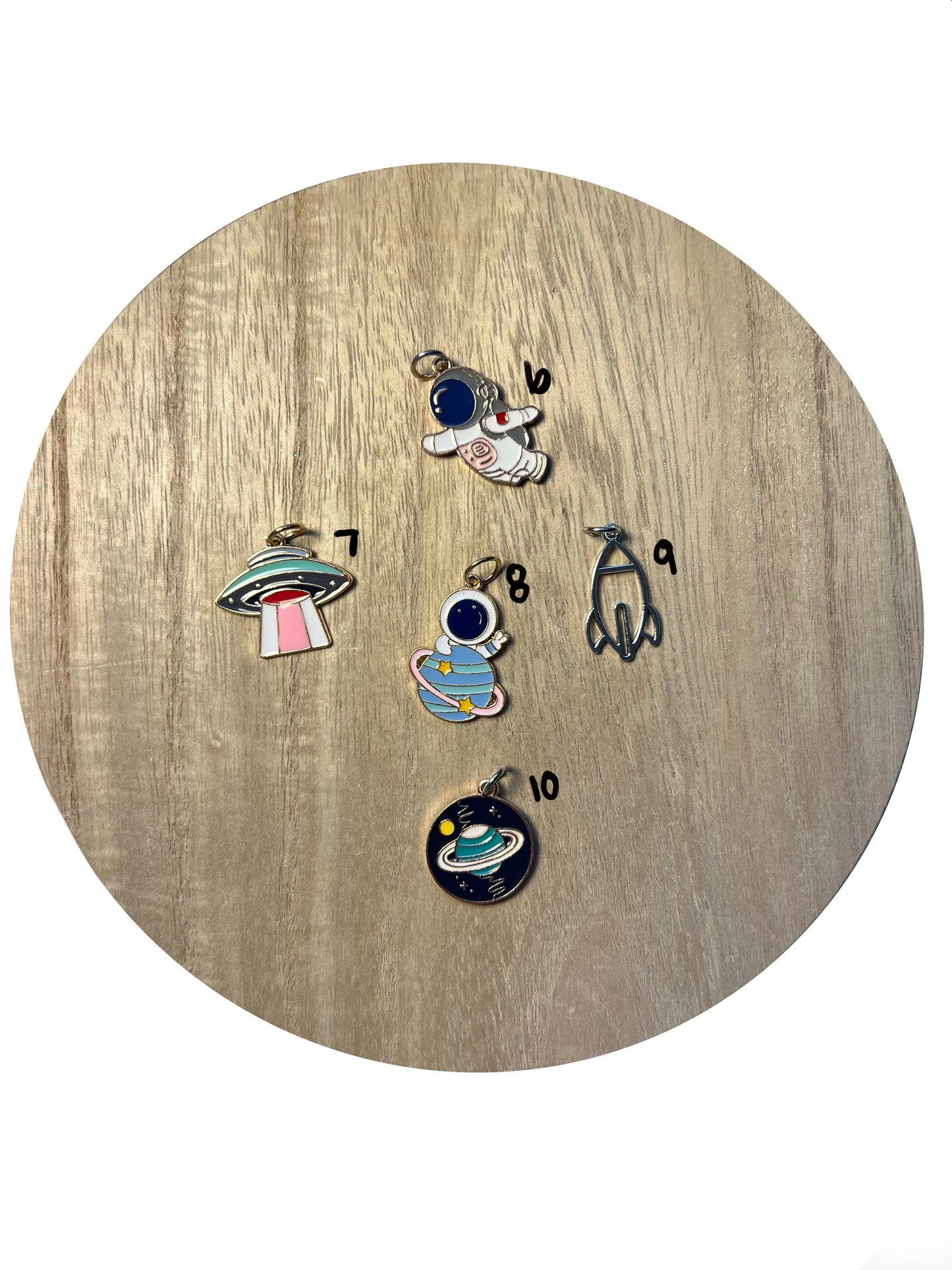 Badge Reel Charms, Space and Nurse