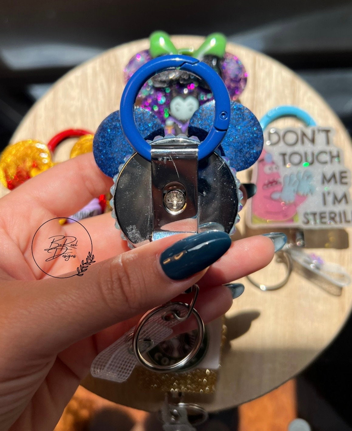 Metal Rings, badge reel add on, lanyard attachment