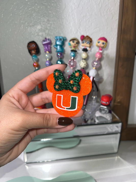 Orange & Green Glam