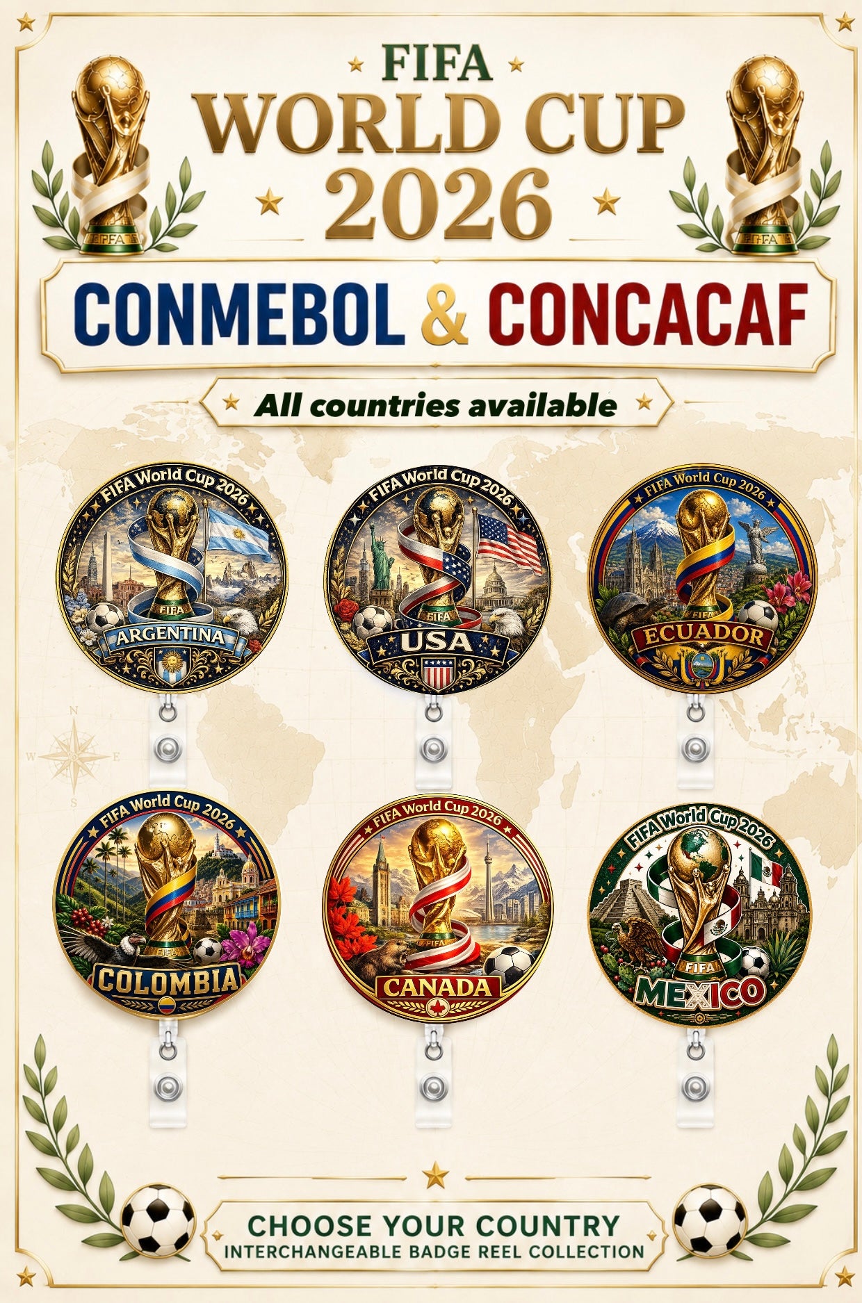 World Cup Collection - CONMEBOL & CONCACAF