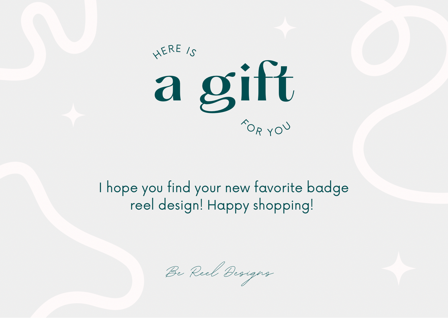 Online Gift Card Be Reel Designs