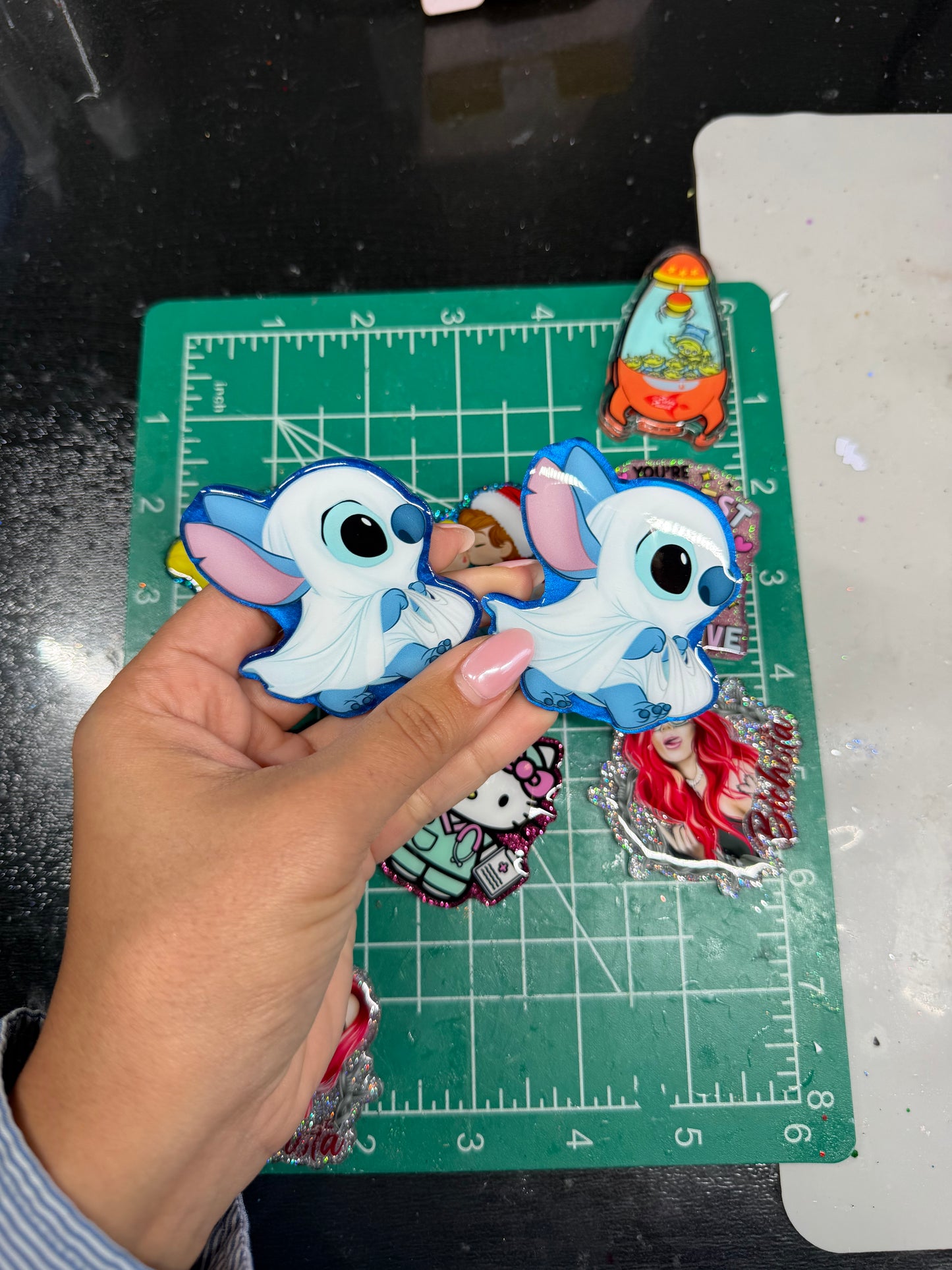 Limited Glitter Acrylic Designs