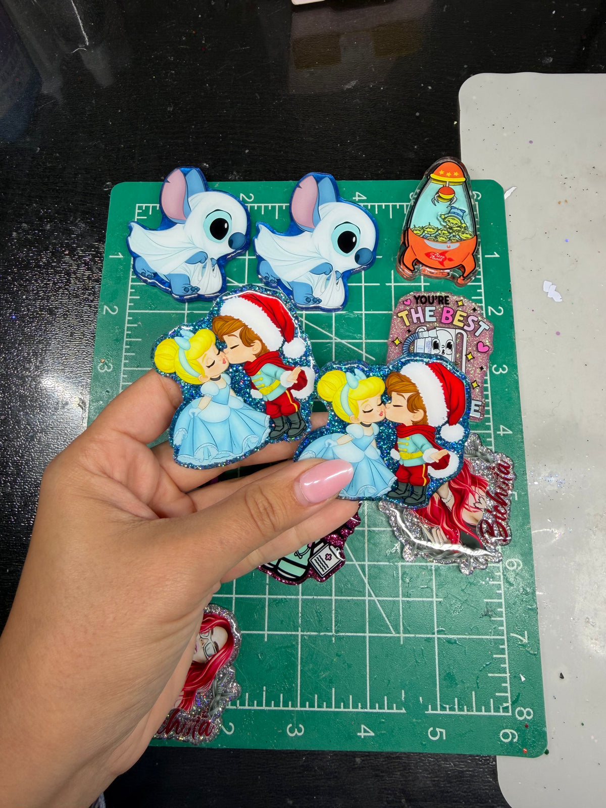 Limited Glitter Acrylic Designs